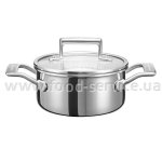 Каструля з кришкою KitchenAid KC2T15EHST 1,42 л